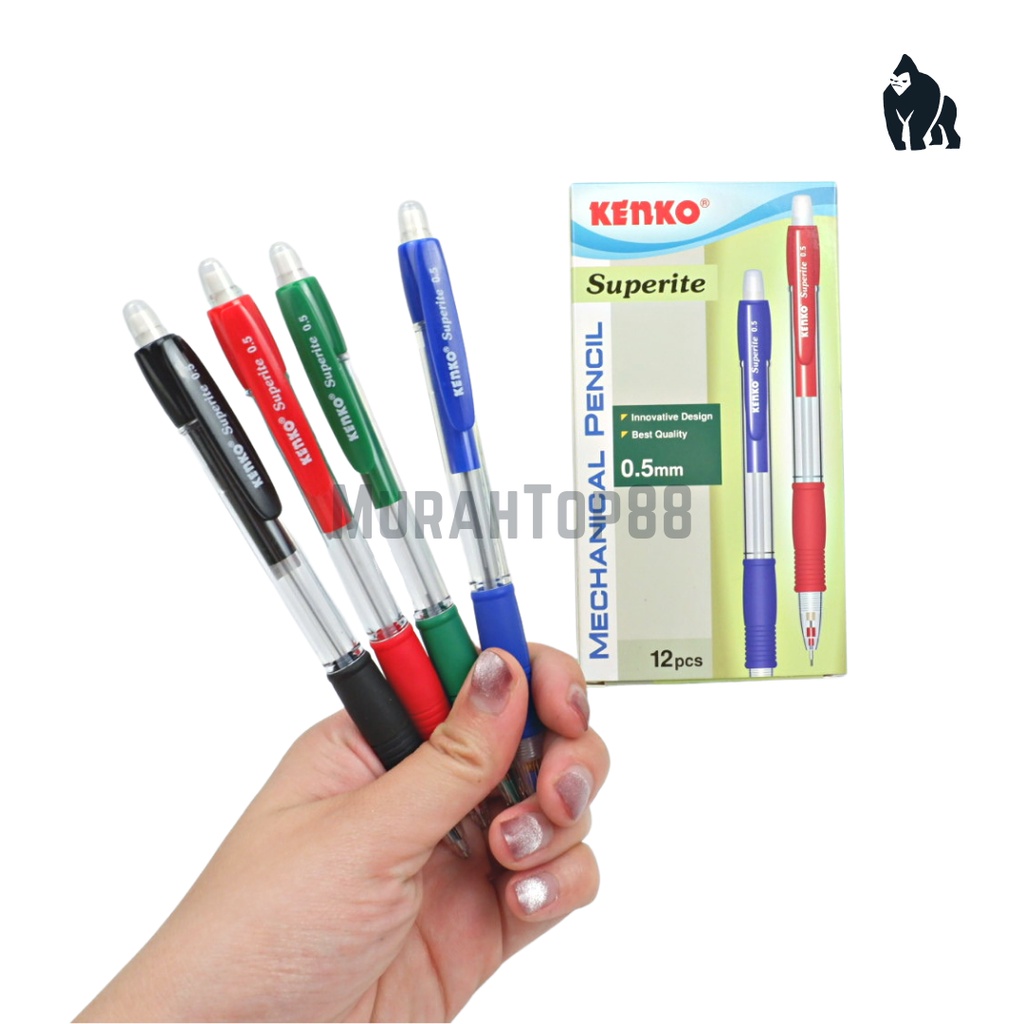 

Kenko Mechanical Pencil MP-Superite / Pensil Mekanik / Pensil Cetek Warna Warni 0.5 mm [PER PCS]