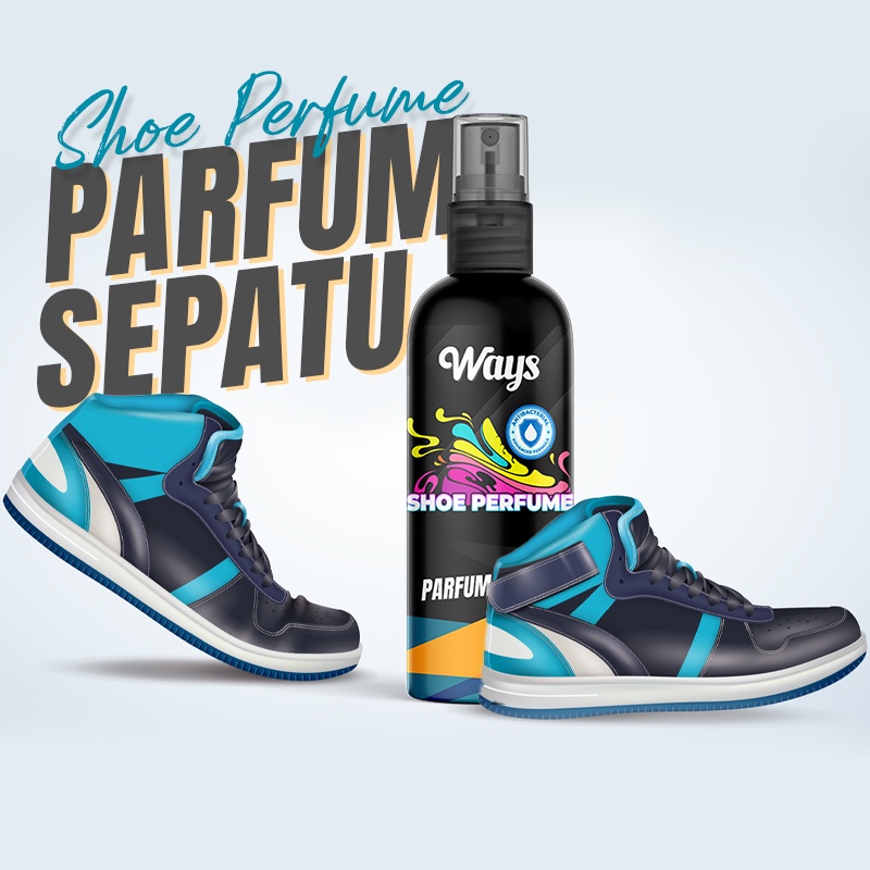 WAYS PAKET Pembersih &amp; Parfum Sepatu / Shoe Cleaner + Shoe Perfume