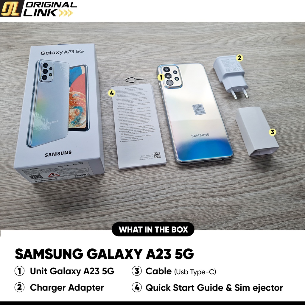 Samsung Galaxy A23 5G 6/128 8/128 RAM 6 8 ROM 128 GB 6GB 8GB 128GB HP Smartphone Android