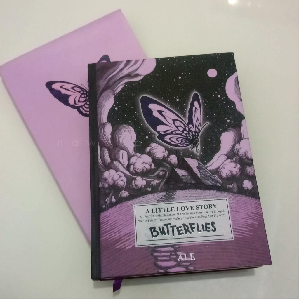 preloved novel butterflies by alesacakes