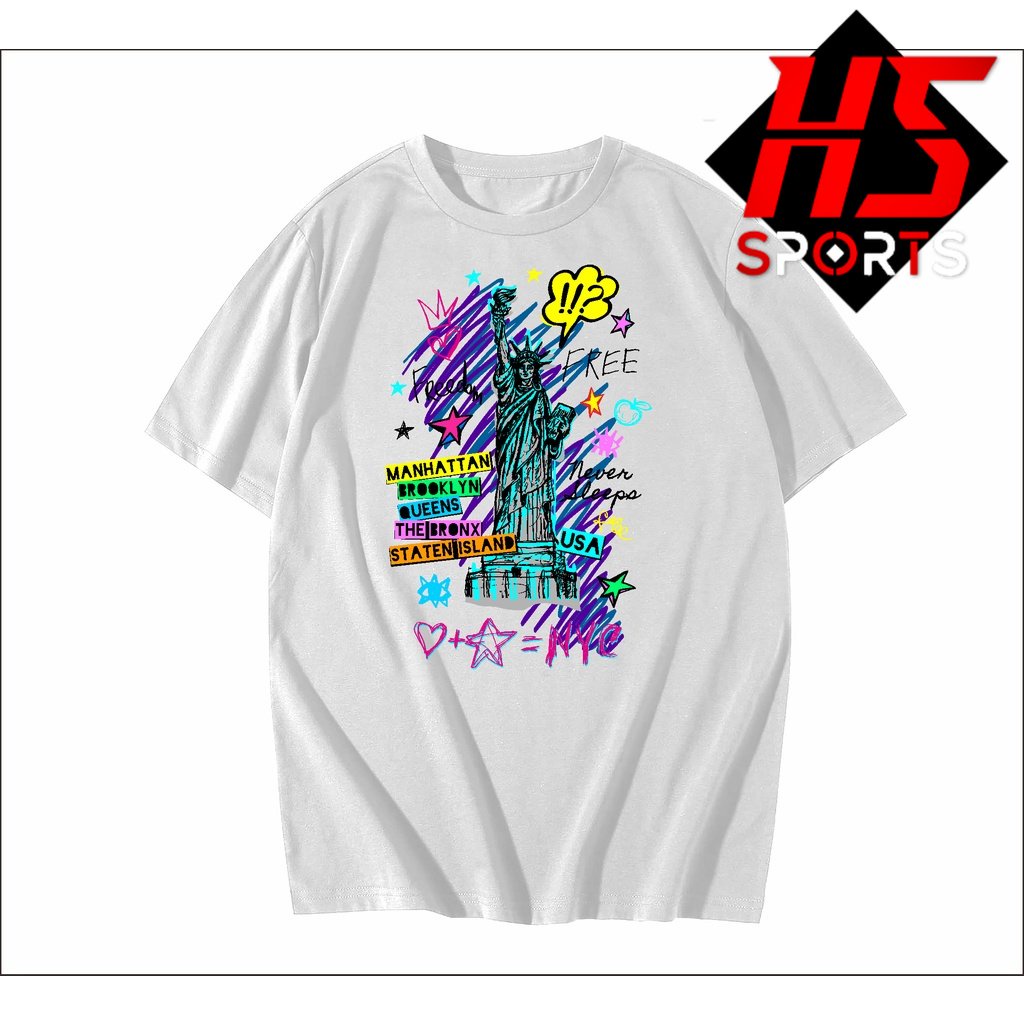 KAOS NEW YORK - BAJU NEW YORK - TSHIRT NEW YORK - SOUVENIR NEW YORK MDL 4