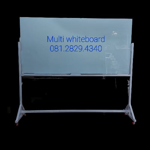 

BISA COD glass whiteboard-papan tulis kaca - 100 x 200 cm