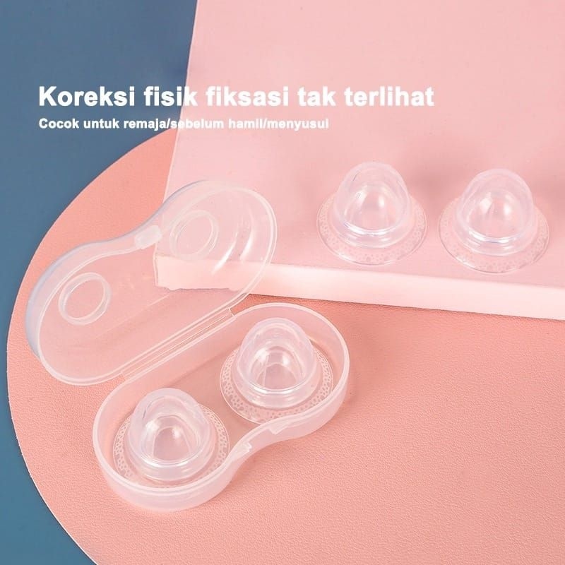 Penarik Puting Ibu Menyusui Nipple Puller Isi 2 Pcs Silikon Nipple Puller Alat Penarik Puting Korektor Puting Hisap Puting Ibu Koreksi Payudara Puting Silikon