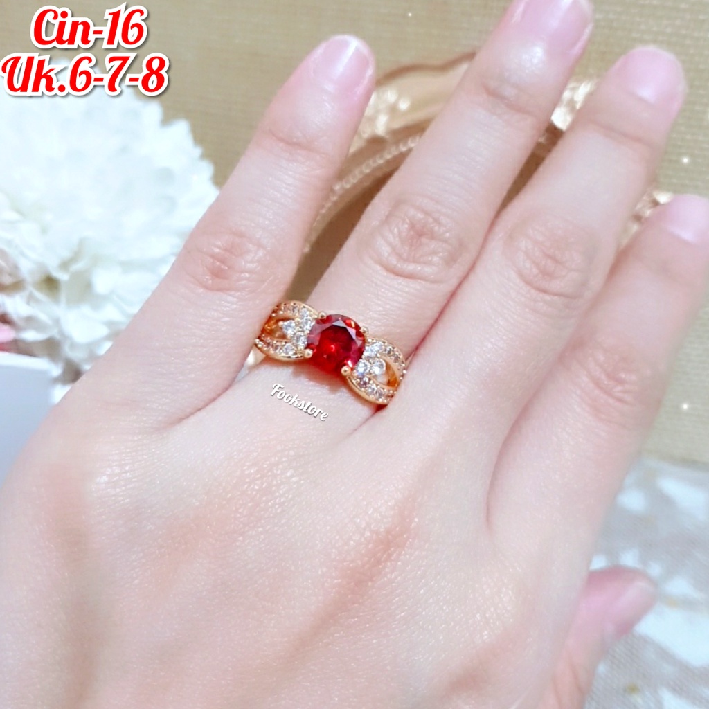 CINCIN WANITA XUPING KOREA/ANTI ALERGI