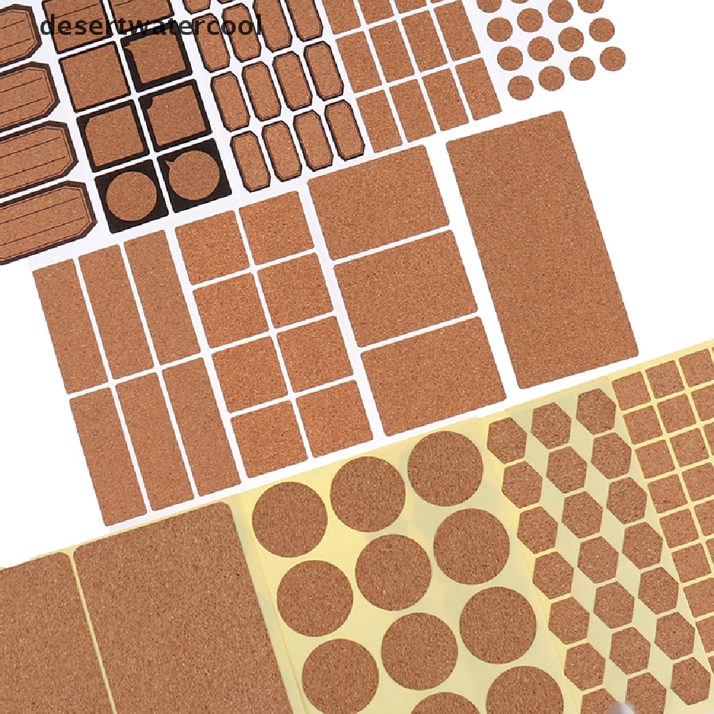 Deid 3-96Pcs Oak Labels Stickers Craft Essential Botol Perekat Diri Stiker Martijn