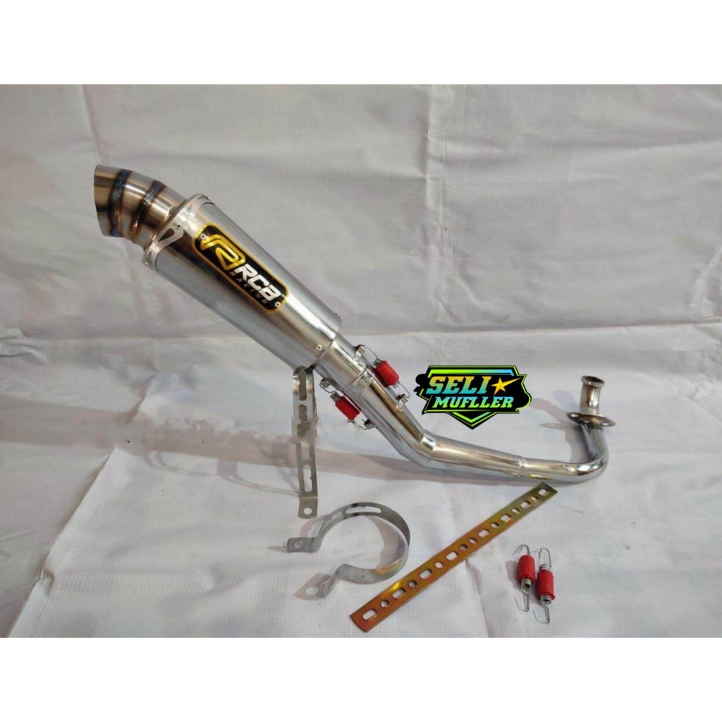 Knalpot racing RCB corong Vario all series/Vario 110 karbu/techno/vario 110 fi/vario 125 old/led/var