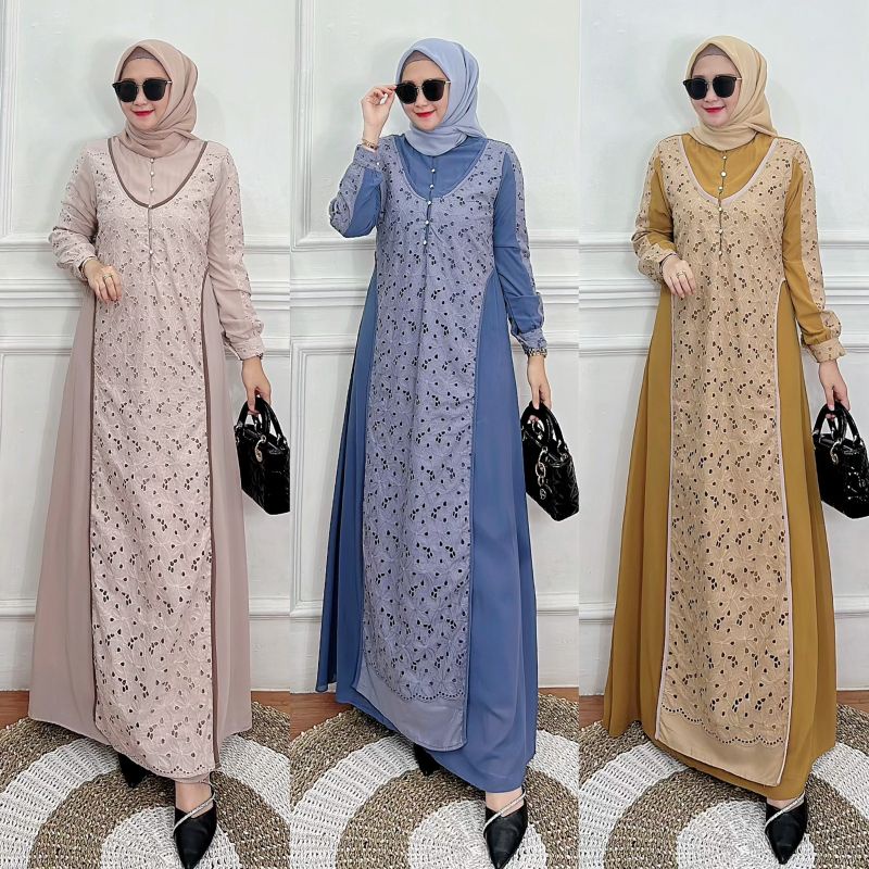 GAMIS BORDIR DEYURA BY ALODY