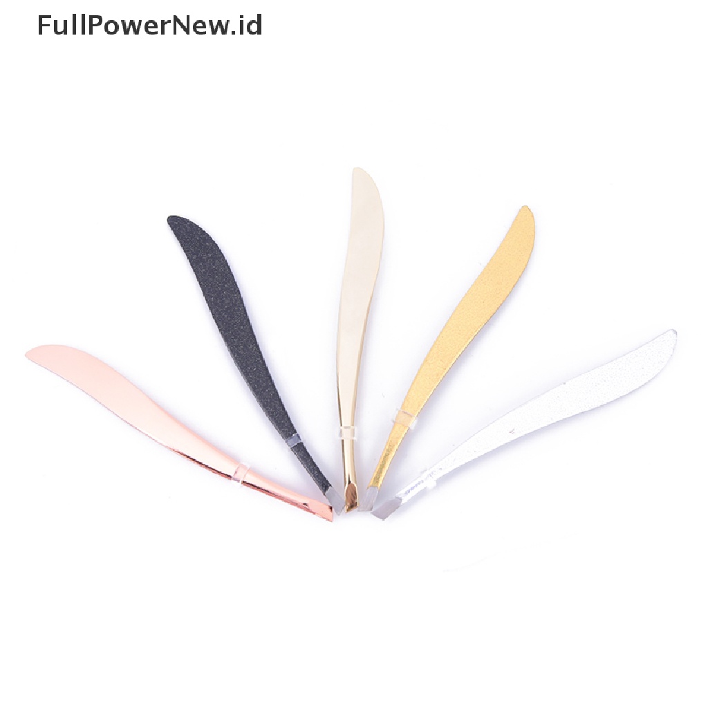 Power Profesional stainless steel tweezer Alis Wajah Hidung Rambut Klip remover Alat ID