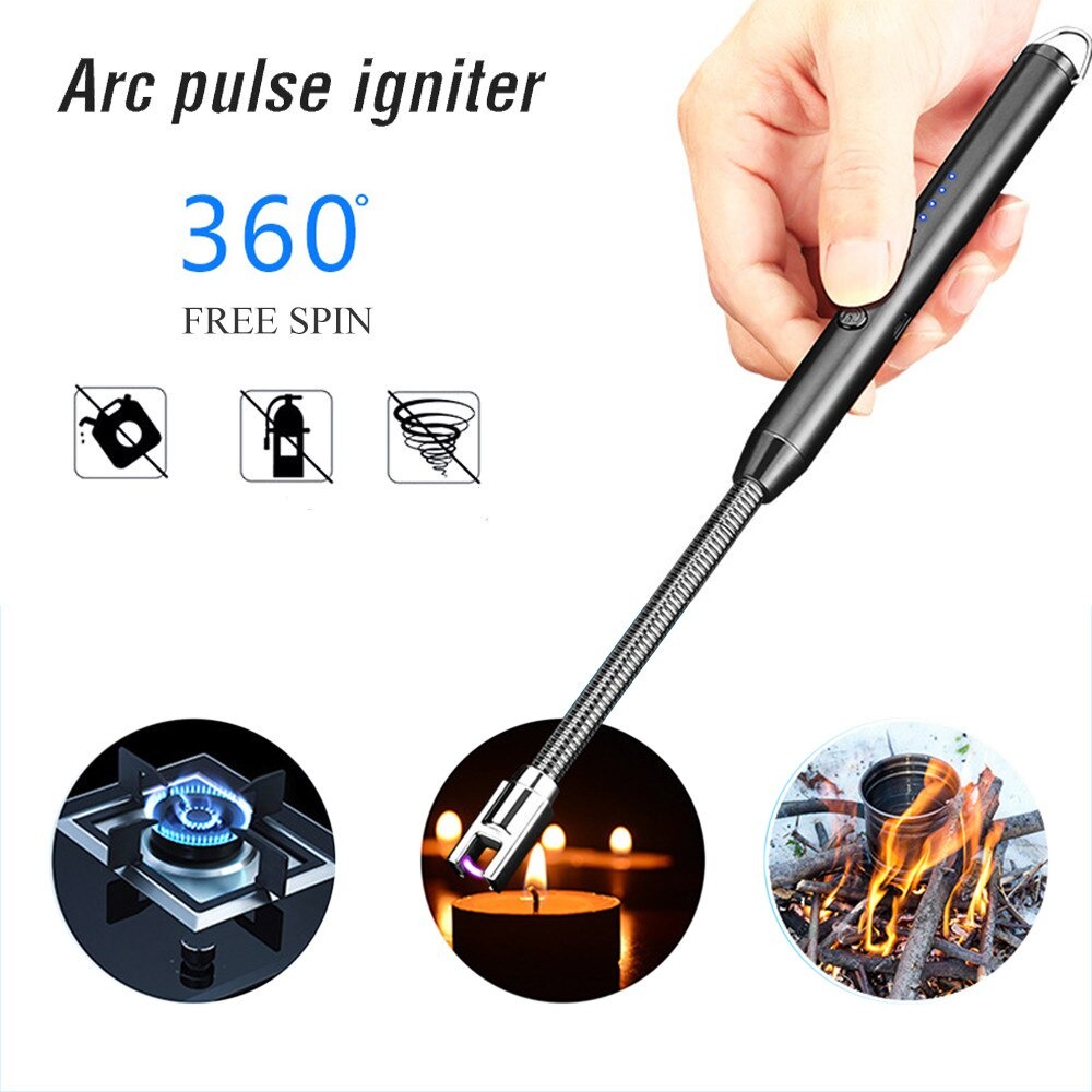 Pemantik Gas Electric Korek Api Kompor Gas BBQ Arc Lighter MURAH