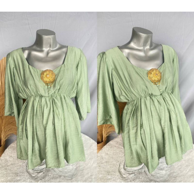 Kebaya Bali By Ani Kebaya Hamil Linen Halus