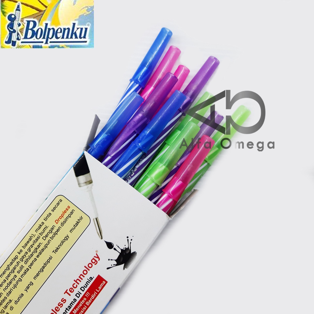 

Pen Pulpen Bolpenku Spiral Gel Desain Lilin 1 lusin 12 pcs