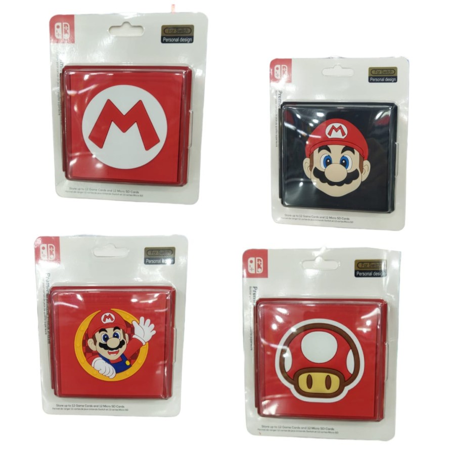 Nintendo Switch Premium Game Card Case Mario (12 Slot)