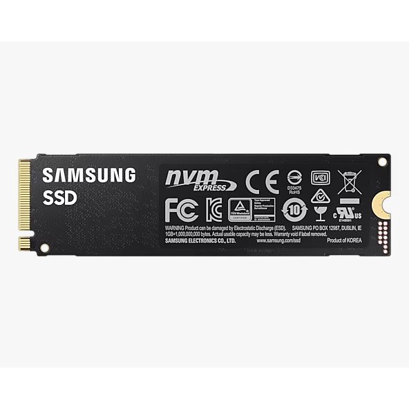 Samsung 980 PRO SSD 500GB NVMe M.2 2280 PCIe Gen4.0