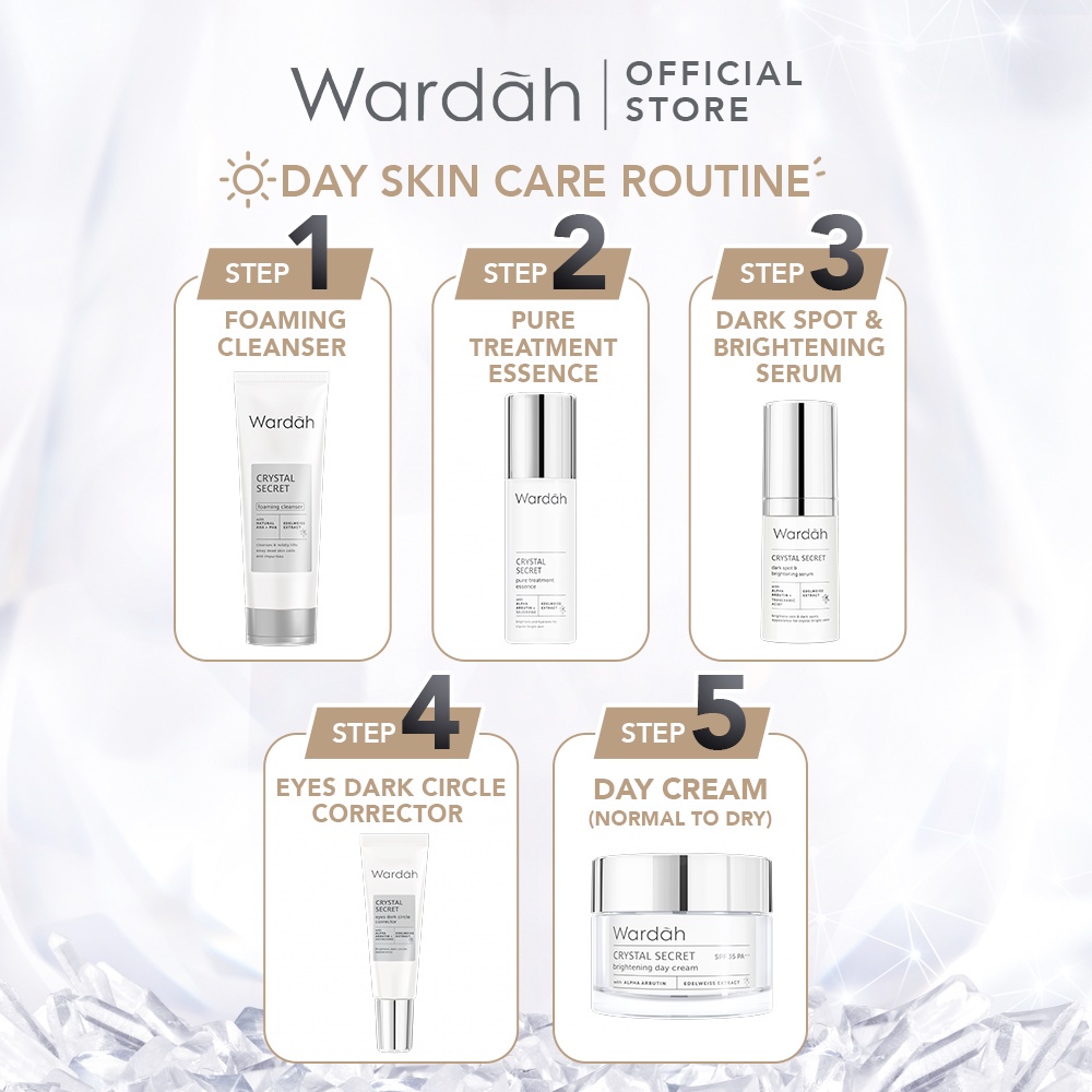 Wardah Crystal Secret Cleanser 100 ml