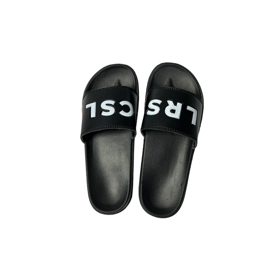 Sandal LRS Pria Wanita Step Strap Black - One Street