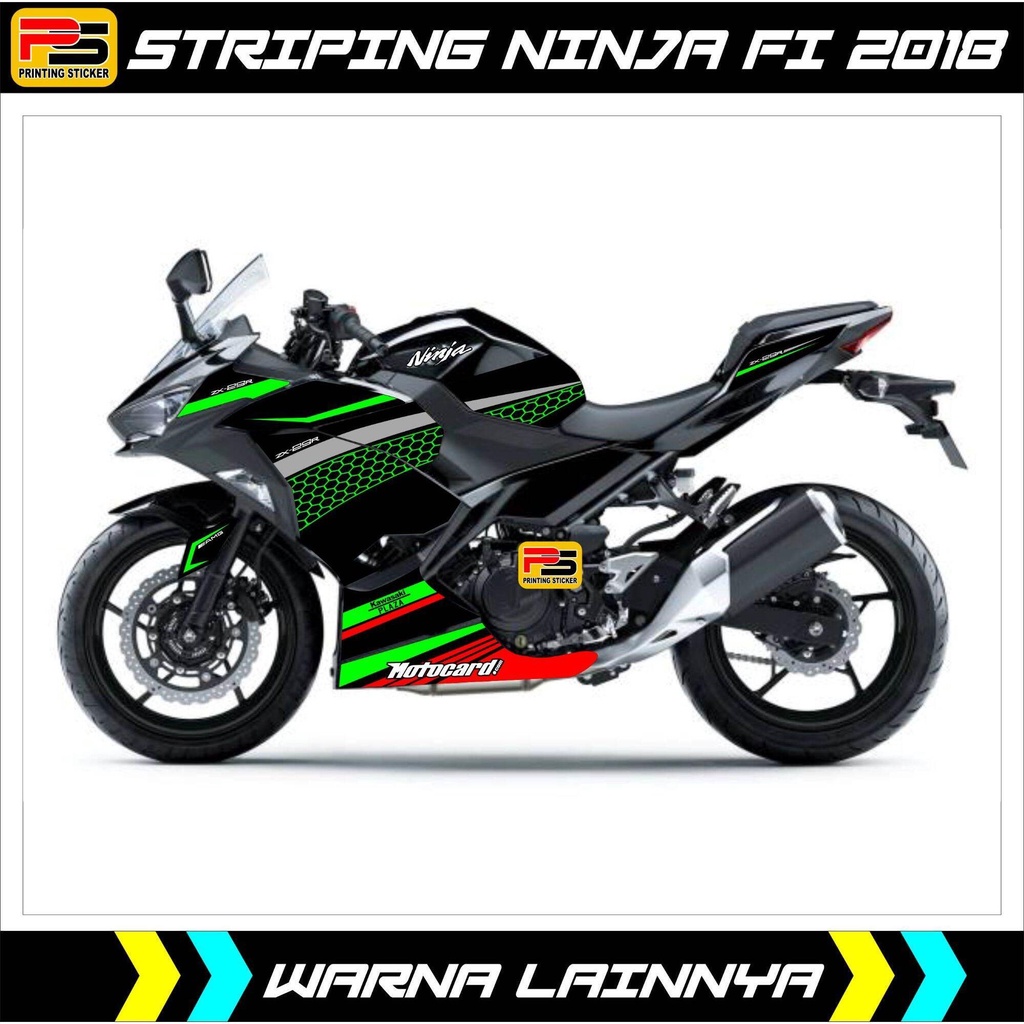 STRIPING VARIASI KAWASAKI NINJA 250 FI 2018 LIVERY KRT SEMI FULL/NINJA FI 250 2018 LIBERY KRT