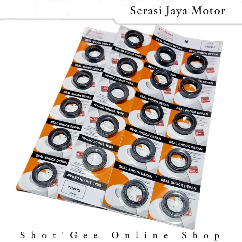 HARGA 1PCS/1BIJI SEAL SHOCK DEPAN GRAND/SUPRA/BLADE/REVO/SMASH/VARIO/BEAT/SCOOPY/MIO/M3/MIO J/SOUL