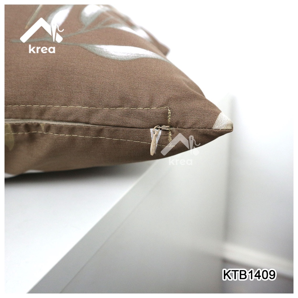 Sarung Bantal Sofa Ukuran 30x50, 40x40, 45x45, 50x50, 60x60, 70x70 - KTB1409