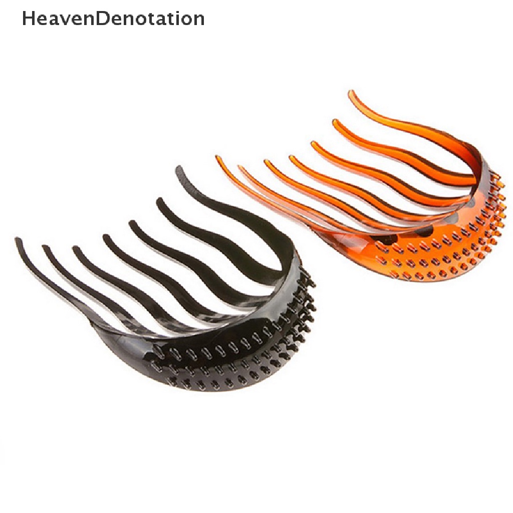 [HeavenDenotation] Fashion Wanita Styling Rambut Klip Sisir Stik Sanggul Pembuat Kepang Alat Aksesoris Rambut HDV