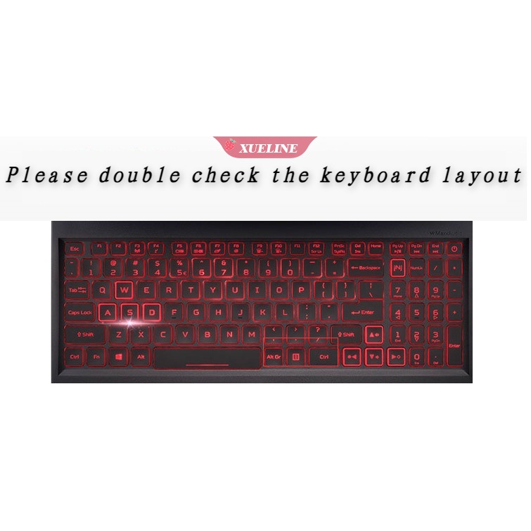 Pelindung Kulit Cover Keyboard Laptop Untuk Acer Shadow Knight AN515-54-7366, AN515-54-53UB, AN715-51, AN515-43-R9LY 15.6 inch i7-9750H [ZXL]