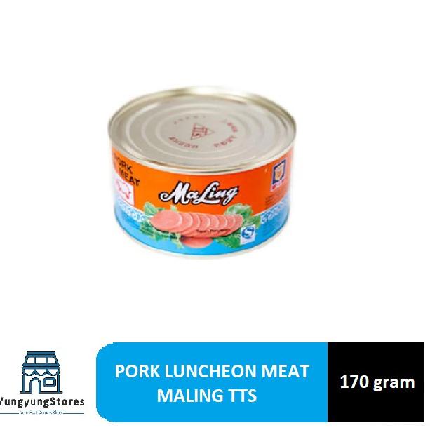 

☛ Bonus 50% Ham Maling TTS Pork Luncheon Meat Kaleng Kecil 170 Gram .,.,.,..,