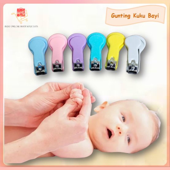 Gunting Kuku Bayi Baby Nail Clipper Alat Potong Kuku Bayi