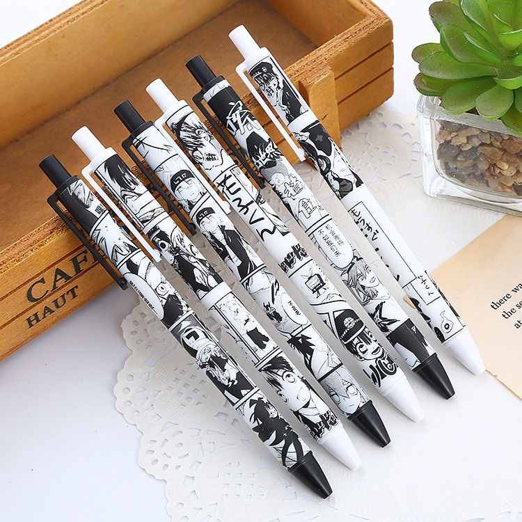 

Gannise 6pcs Pena Pulpen Pen Set Cetek Cetekan Mekanik GN-ST0304