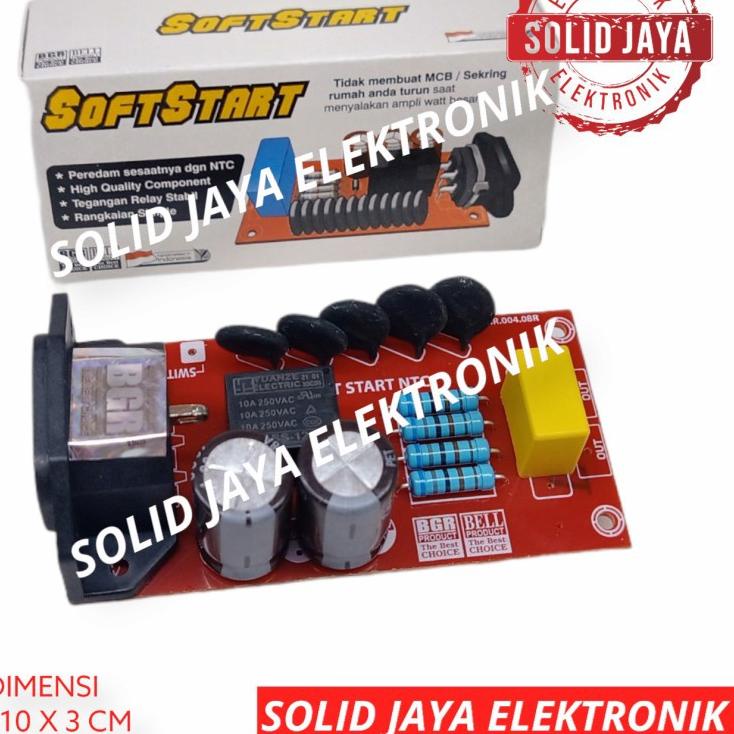 ♗ KIT SOFT START POWER SOFTSTART AUDIO BELL BGR SOFT START NTC BELL BGR ASLI AUTO SOFT START NTC ←
