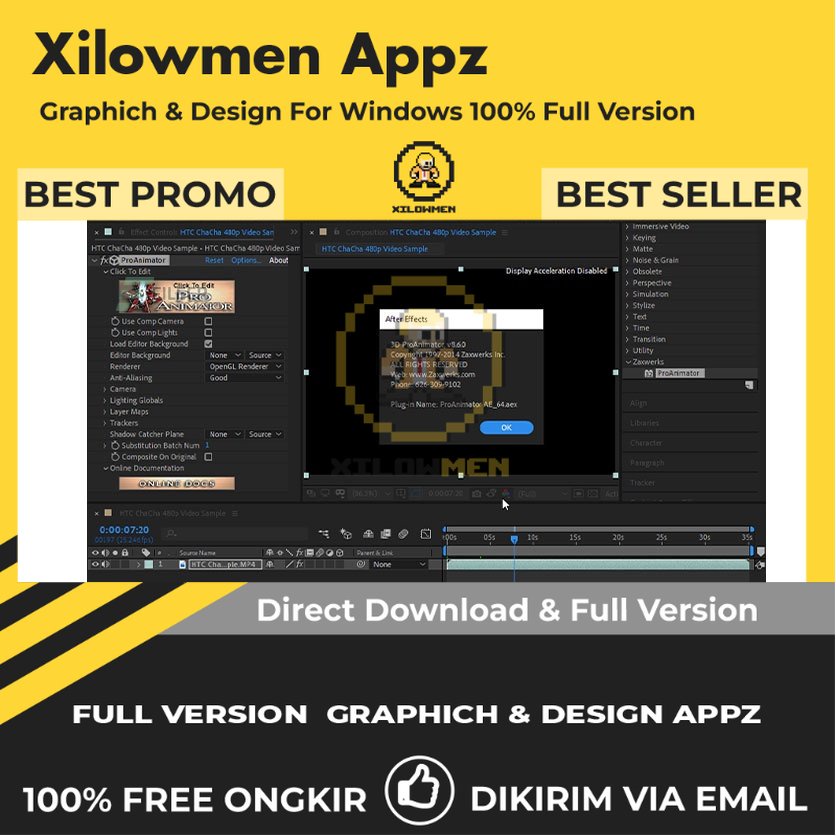 [Full Version] Zaxwerks 3D ProAnimator Pro Design Graphics Lifetime Win OS