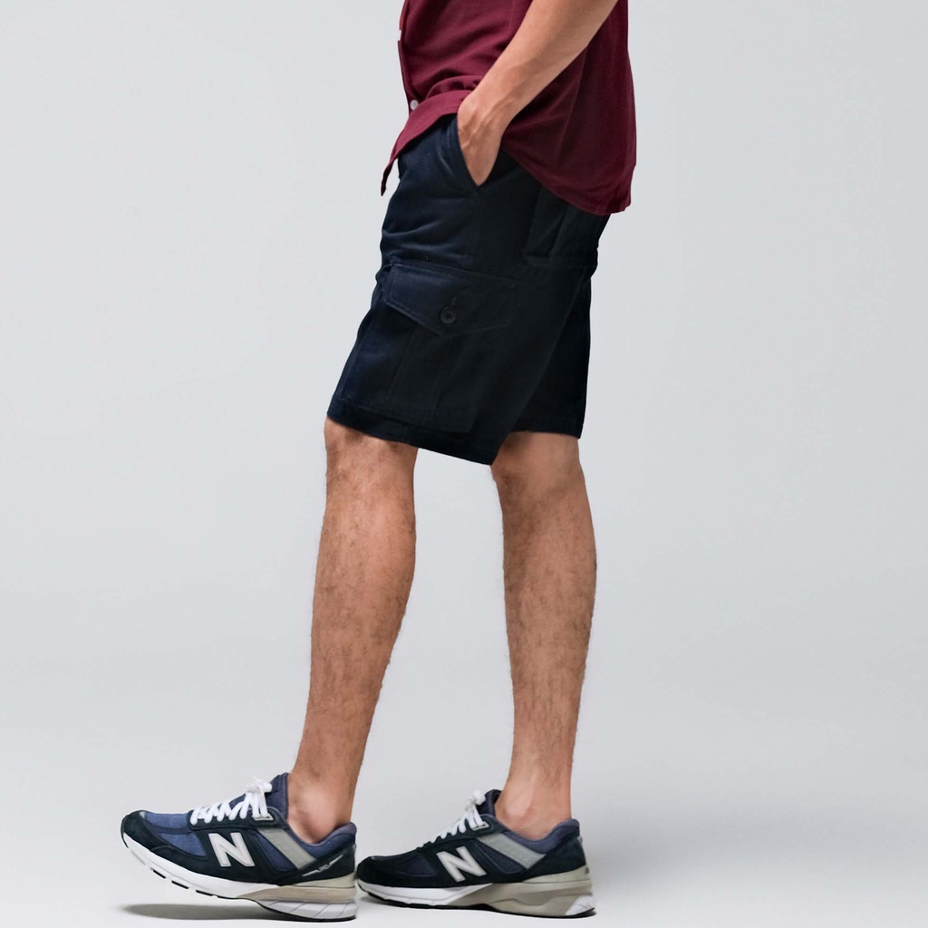 JB - Short Cargo Navy - Celana Cargo Pendek Pria