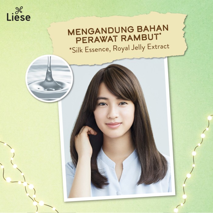 Liese Blaune Bubble Hair Color Foam Cat Rambut - Natural Ash Brown