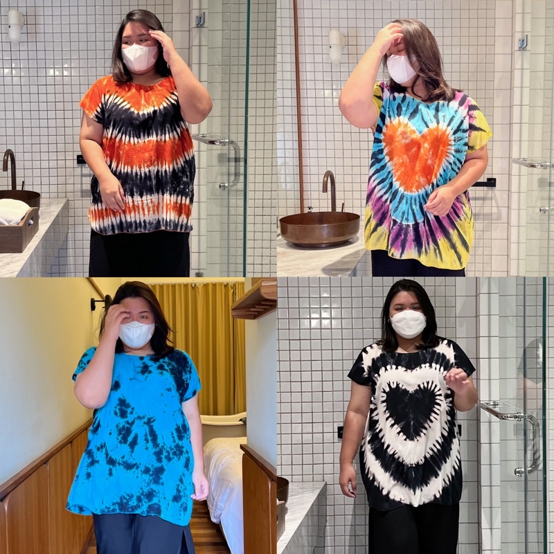 Blus LD 140 jumbo bahan rayon adem baju bali motif terbaru