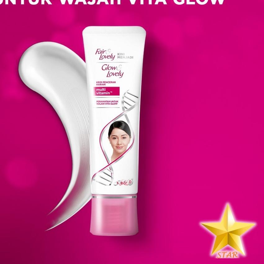 ► ORIGINAL Fair And Lovely / Glow And Lovely Cream Pencerah 23 Gr / 46 Gr / Sachet ✦
