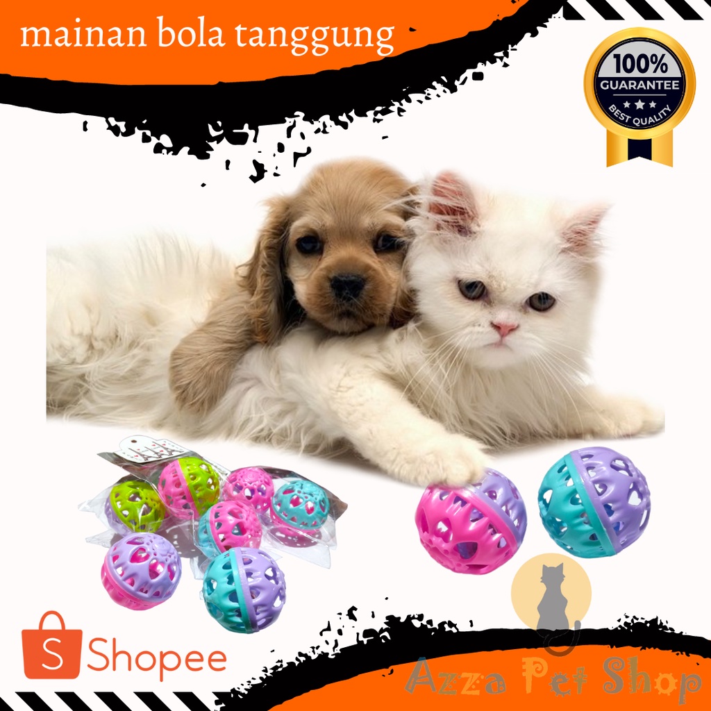 mainan bola kucing L / mainan kucing anjing