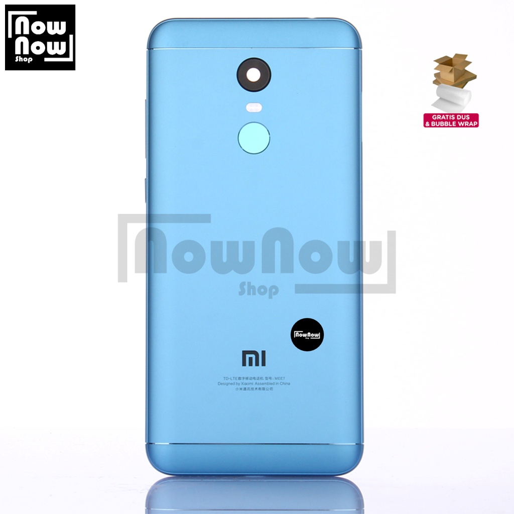 Backdoor Tutup Belakang Baterai Xiaomi Redmi 5 PLUS Redmi 5+ MEG7 MEI7 Backcover Back Casing Housing Cover Belakang Back Case Panel Replacement