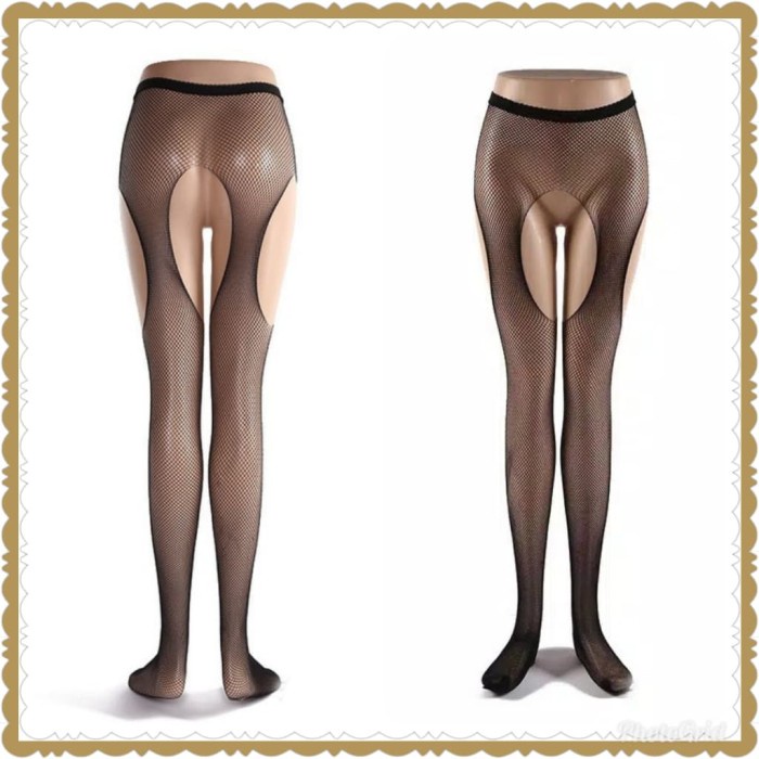 Stocking Pantyhose Jaring Buka Tengah SEXY Import