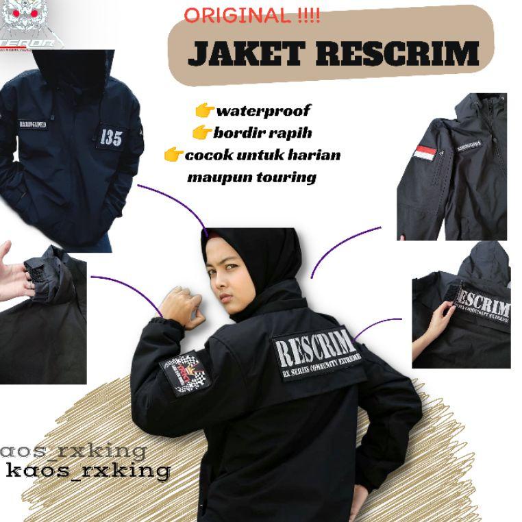HARGA TERMURAH JAKET Rx King RESCRIM RX KING original (JAKET PRIA & WANITA)
