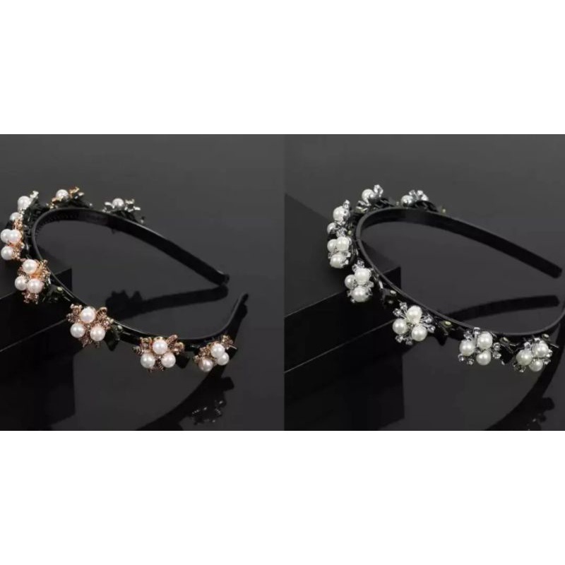 BANDO JEPIT MUTIARA IMPORT / BANDO WANITA