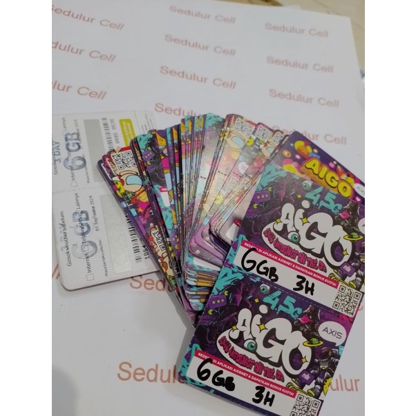 Vocer Aigo Axis 6gb 3hari(Grosir)