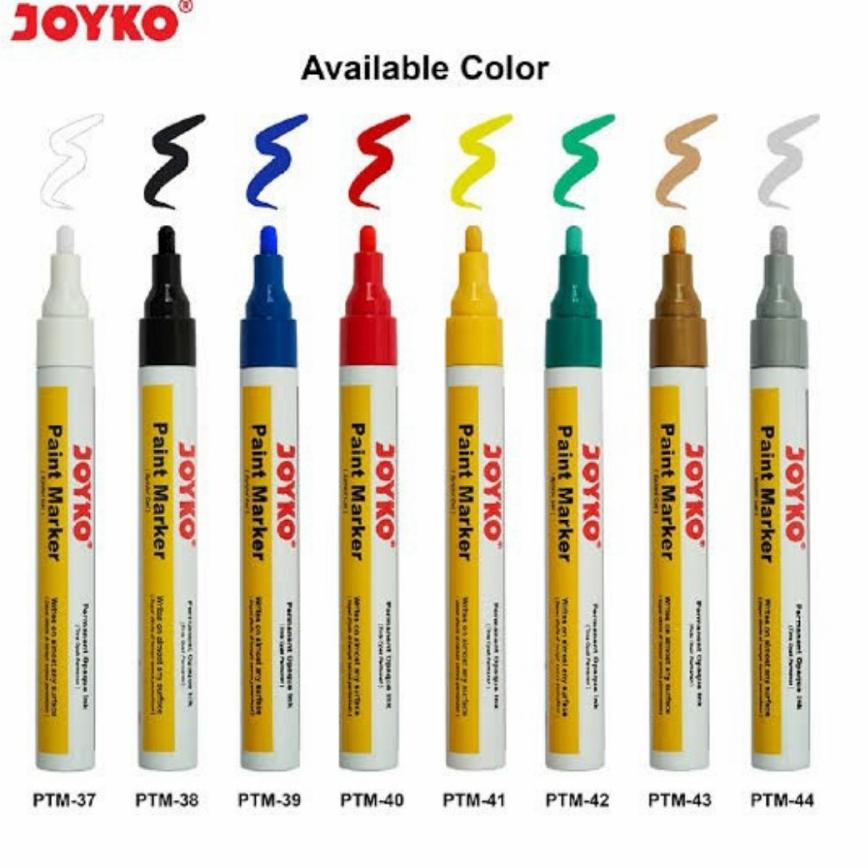 

S95 Joyko Spidol Cat Permanent Warna / Paint Marker Color BIG DISKON ヽ
