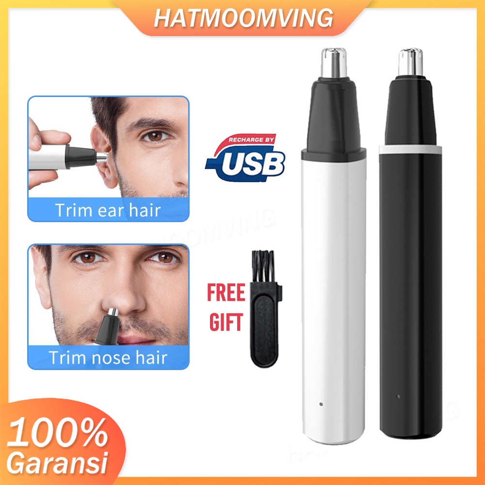 Nose Trimmer alat cukuran bulu hidung Pembersih Bulu Hidung Professional Painless Ear Hair Clipper