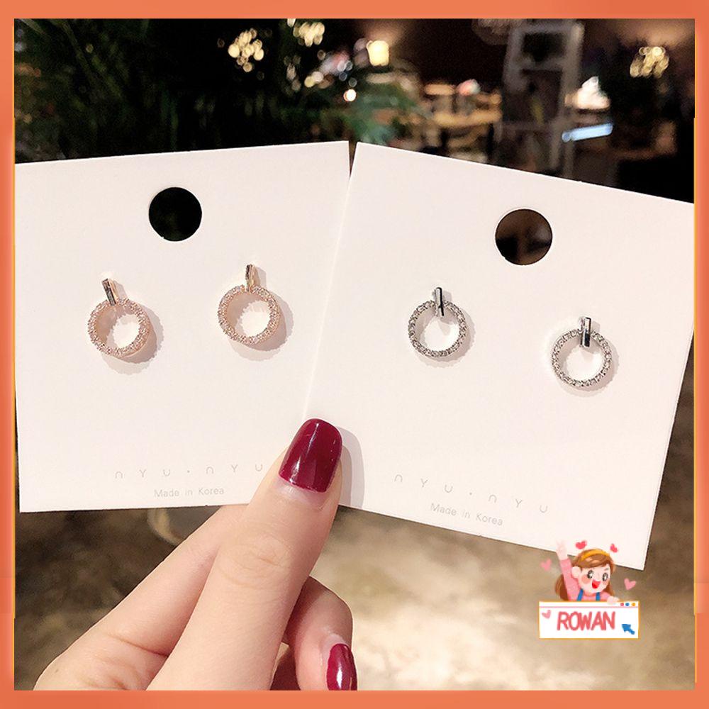 R-flower Stud Earrings Girl Anting Telinga Mode Kecil