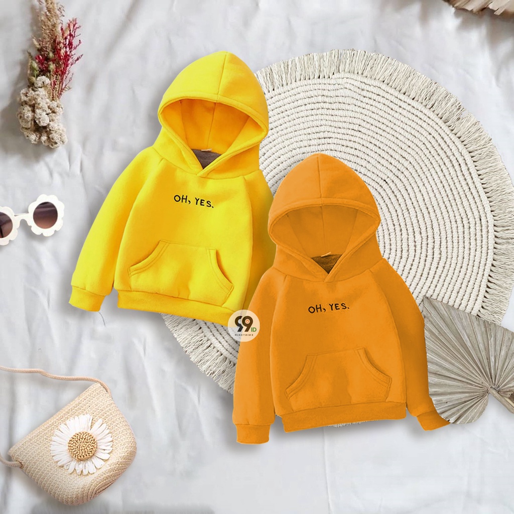 Sweater Anak OH YES Sweater Fleece Baju Anak Murah Unisex Sweater hoodie OH YES