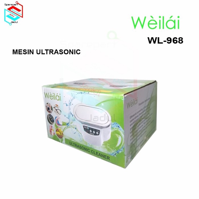 Pencuci Ultrasonic Cleaner Jewelry Glasses Cleaning Weilai 968