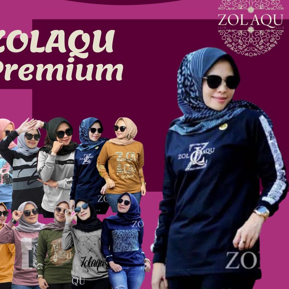 BISA COD ZOLAQU kaos zolaqu BUKAN original 2021 kaos baju atasan zolaqu jolaqu zolaku wanita ori Ter
