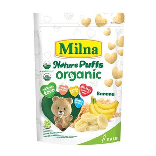 MILNA NATURE PUFFS ORGANIC BANANA