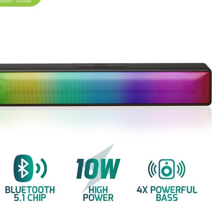 ➣ Robot Speaker Bluetooth RB580 Soundbar 10W Wireless Bluetooth 5.1 TF Card Radio Portable Audio  Sp