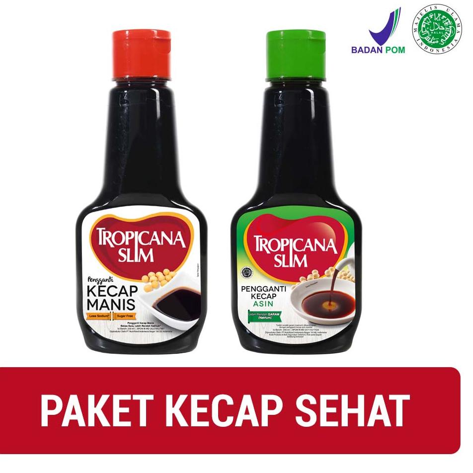 

12.12 FLASH SALE Paket Kecap Sehat - Topicana Slim Kecap Manis & Tropicana Slim Kecap Asin !