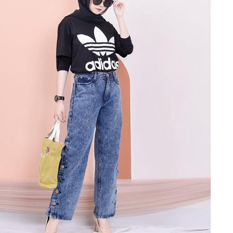 ✰ GFS BOYFRIEND KULOT KANCING RUMBAI VIVIAN ✽