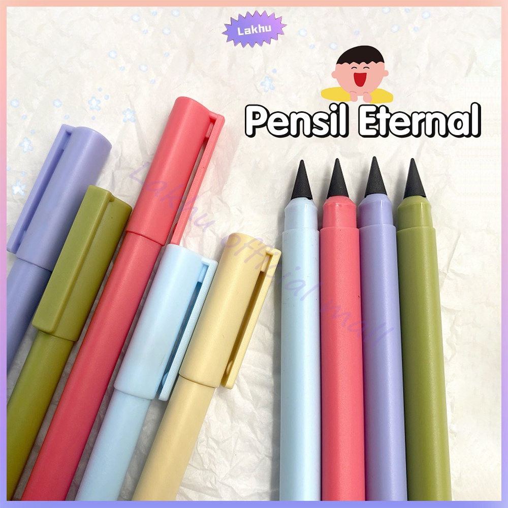 JCHO Pensil Pencil Tanpa Batas Eternal Pencil Tanpa Rautan/ Pensil Abadi